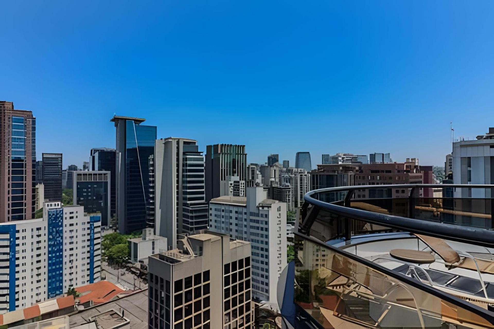Flat Particular Dentro Do Hotel Executive Transamerica Faria Lima! Sao Paulo Exterior foto